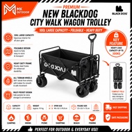 NEW BLACKDOG City Walk 2.0 Wagon Trolley Basic Type Foldable Folding Camping Outdoor 100L shopping c