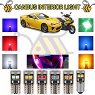 1PCS T10 W5W LED canbus car interior light 194 501 6 SMD 3030 LED Instrument Lights bulb Wedge light