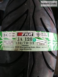 FKR JA120 130/70-12 Tubeless Tyre