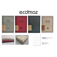 eComaz Hardcover Note Book Ruled A5 / Kulit keras Buku Nota eComaz A5 – Garisan 7mm / eComaz A5 硬封面笔