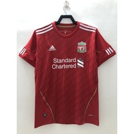 2010 Liverpool Home Football Jersey Short Sleeve Retro Jersey Top Quality