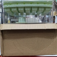 Ice Cube Mold Box - Equipped with 2 Trays, 28 Trays, Ice Cube Storage Box