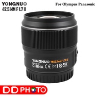 YONGNUO YN 42.5mm F1.7M II (42.5 F1.7 STM AF/MF FTM) เลนส์ออโต้โฟกัส สำหรับกล้อง Olympus  Panasonic  **พร้อมส่ง