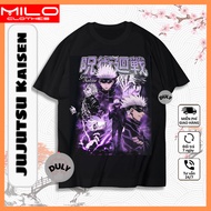 Áo thun Jujutsu Kaisen Áo Anime Gojo Satoru Sukuna hình in cực ngầu Chất liệu cotton co dãn thoáng m