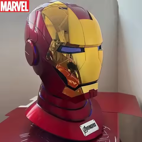 Iron Man Mk5 Helmet Automatoc 1:1 Voice Control Avengers Mk7 Mk5 Cosplay With Led Light Electronic C