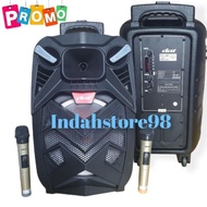 Termurah!!! Speaker Aktif Portable DAT 12 inch DT 1207 Bluetooth