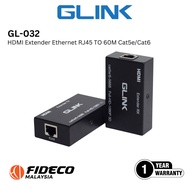 Glink GL-032 1080p HDMI Extender Ethernet RJ45 to 60M Cat5e/Cat6