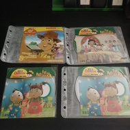 4 pcs VCD original dongeng dan pembelajaran hadiah susu Dancow