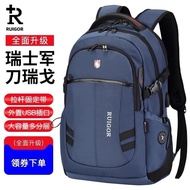 KY#D Rego Swiss Army Knife2020New Business Backpack Large Capacity Travel Bag Swiss Backpack Computer Bag Men QLQW