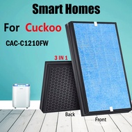 Replacement CUCKOO CAC-C1210FW Air Purifier Filter HEPA Carbon 3IN1