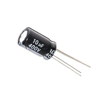 10pcs 10X17MM Electrolytic Capacitor 400V10UF Soft Foot Capacitor 10UF400V 450V10UF 105 Degrees