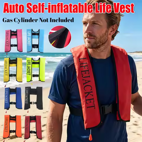 Automatic Inflatable Life Jacket Life Vest Adult Buoyancy 150N PFD Kayak Life Jacket Swiming Fishing