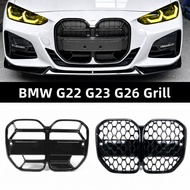BMW 4 Series G22 G23 G26 Grill CS Diamond Gloss Black Bodykit Grille Bumper Lip