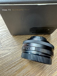 99% Voigtlander 40mm f2 SL II for canon EF 40 2