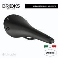 Brooks England Cambium C15 All Weather Saddle Made in Italy Black City Touring
