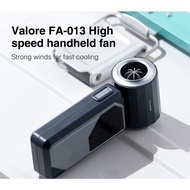Valore FA-013 High Speed Handheld Fan Adjustable Fan Speed 11700rpm Hi-Speed Motor Portable Compact