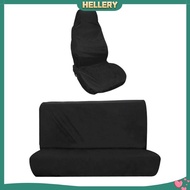 [HellerySG] Car Seat Cover Van Seat Cover Removable Premium Waterproof Washable Car Seat Protector Universal for Automotive Workout Outdoor Sport