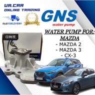 GNS WATER PUMP MAZDA MAZDA 2 , MAZDA3 , CX-3 100% HIGH QUALITY READY STOCK IN MALAYSIA
