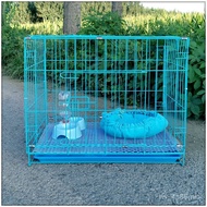 Dog Cage Large Small Dog Indoor Teddy Dog Cage with Toilet Medium Young Cat Cage Folding Rabbit Cage Chicken Coop
