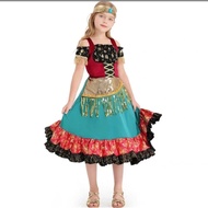 G-23615 | Gypsy Girl romantic costume fortune teller | Hindi halloween children's gypsy kistum