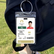 Dabojie athlete pendant Paris entry card Su Bingti Dajie athlete pendant Paris Competition Casu Bing