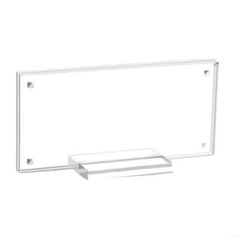 G8TA Acrylics Bill Display Stand Currency Ticket Protector Dollar Bill Display Stand