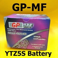 GP MF YTZ5-S Battery Maintenance Free For Yamaha LC135,Y15zr,Honda Wave 125 12v Bateri Motosikal