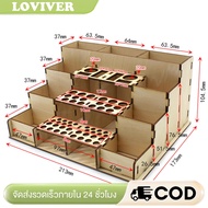 Wooden Paint Brush Holder Stand Painting Station Hobby Paint Storage Cabinet Model Paint Rack Paint 