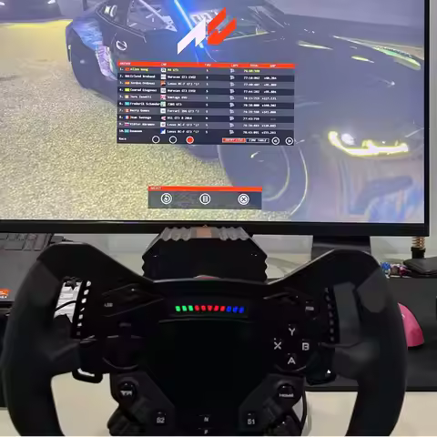 Sim Racing Steering Wheel Rim Formula Replacement Panel For PXN WAS Steering Wheel VD6 VD4 VD10 Univ