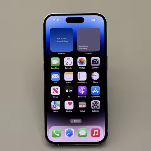 6.1" Dual eSIM iPhone 14 Pro Smartphone 128GB 256GB ROM 6GB RAM A16 5G Unlocked Cellphone