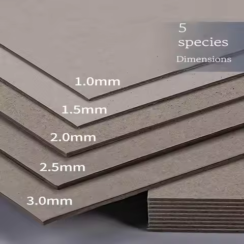 A4/A5 White Thicked Kraft Paper Hard Cardboard Diy Handmake Card Making Craft Paper Chipboard Backin