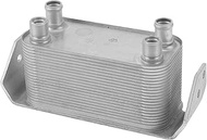 HEROFFIX 1pc Engine Oil Cooler For Land Rover LR4 2010-2013 Engine Gear Oil Cooler No.LR013722 Silve