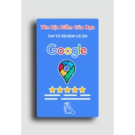 No1. Google Maps Review Card - 5-star Google Maps Smart NFC Review Card - Google Review NFC Card