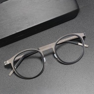 【+0°~+400°】 Retro ultra-light reading glasses for men and women, anti-blue light glasses, metal-fram