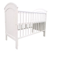 Seni Daya Local Made Hardwood with Dropside 3 in 1 Full Board Baby Cot 24inch x 48inch (60cm x 120cm