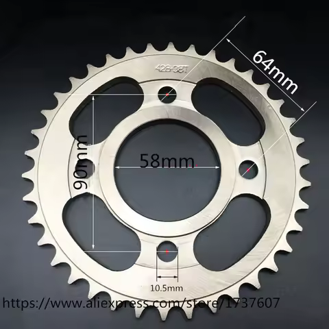 CBF CG CM CBT125/150 36-38-40-42-43-45-48-53T Motorcycle sprocket/ motorcycle sprocket/Engine Sprock
