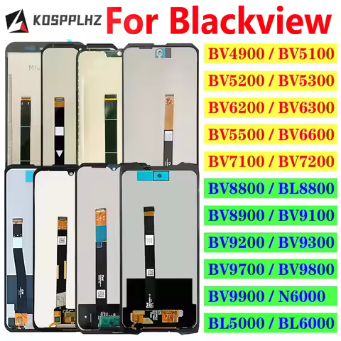 A+ LCD For BLACKVIEW BV4900 BV5100 BV5200 Pro LCD Display For BV4800 BV6200 Pro LCD For BV8800 BV890