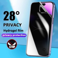 Anti Spy Hydrogel Film For OPPO Reno 9 8 7 8 8T 7 7Z 6 5 5F 5K 4 4Z 4F 3 2 2F Z SE Pro Plus Lite 4G 5G Privacy Screen Protector