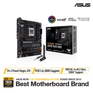 ASUS  TUF GAMING X670E-PLUS WIFI AMD Ryzen™ AM5 ATX motherboard, 16 power stages, PCIe® 5.0, DDR5 me