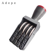 [Adepe] Numbering Stamp, Roller Stamp, Rubber, 4 Digits, Company Stamp, Symbol, Commercial Numbering