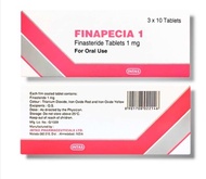 Rawatan rambut gugur - Finapecia finasteride 1mg - Lulus KKM - Original dan Legit