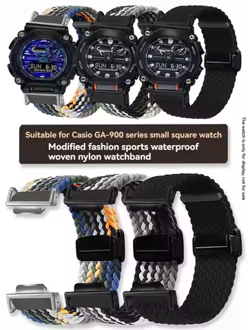16mm Nylon strap For casio g-shock GA-900 ga110/100/120/GA-700 Series Waterproof Fashion Fabric Brac