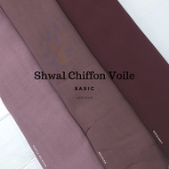 Shawl Chiffon Voile | Shawl Chiffon Aritachi | Selendang Chiffon Voile Shawl Raya