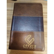 CSB LARGE PRINT BIBLE BROWN LEATHER INDEXED
