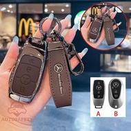Zinc Alloy Car Remote Key Case For Mercedes Benz GLA GLC GLS GLK GLB CLA CLS W205 W206 W213 W177 W21
