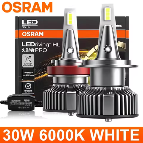 OSRAM HYZ Pro 360 Led H7 H1 H4 H11 H8 9005/HB3 9006/HB4 9012 HIR2 Headlight Bulbs Auto Fog Lights 60