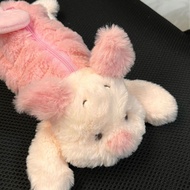 Plush Pencil Case Cartoon Stationery Bag Cute Pig Eeyore Donkey Doll Shape Storage Student Large-Cap