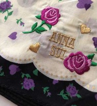 Anna sui 日本攜回，安娜蘇女性手帕手絹，約50/50cm