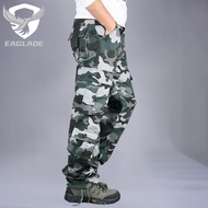 Eaglade Tactical Cargo Hiking Pants Men In Blue S8C