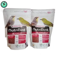 PAKAN BURUNG PLECI ORIENTAL WHITE EYE NUTRIBIRD UNI COMPLETE VERSELE LAGA KEMASAN SACSET 100 gram NUTRI BIRD UNI PAKAN BURUNG PLECI PAKAN BURUNG CIBLEK PAKAN BURUNG BRINJAK PAKAN BURUNG TLEDEKAN PAKAN BURUNG ROBIN PAKAN BURUNG SUPER